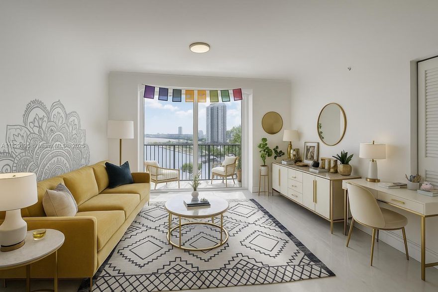 High-Floor Investor Gem! Welcome to Unit 2707 at Porto Bellagio—a beautifully maintained 2-bed, 2-bath condo on a high floor with partial water and city views. This split floor plan features an open kitchen with granite countertops, stainless-steel appliances, and a private balcony ideal for relaxing or entertaining. Spacious bedrooms, ample closet space, and in-unit washer/dryer add to the comfort. Currently rented through September 2026, offering solid rental income from day one. Porto Bellagio delivers resort-style living with a pool, jacuzzi, fitness center, business center, clubhouse, and 24/7 security. Just a short walk to the beach, shops, top-rated schools, and restaurants. Investor-friendly—rent twice a year.