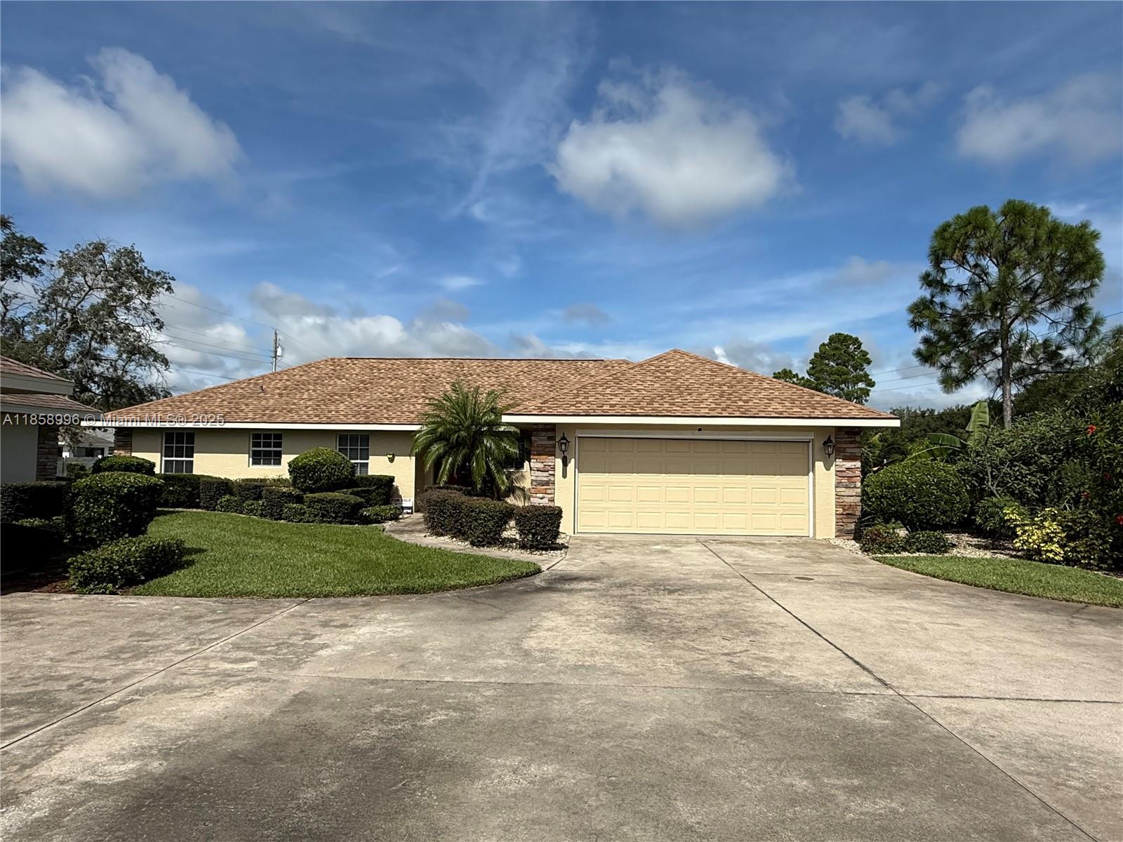 Welcome to Parkside Village; where comfort meets convenience in the heart of Sebring. Tucked away in a quiet, private community of just three homes, this beautifully maintained property offers the perfect blend of style, function, and location. Directly across from Golf Hammock and only minutes from the scenic trails of Highlands Hammock State Park. The spacious kitchen features granite countertops, a breakfast bar, and plenty of cabinet space ideal for everyday living and entertaining. The home also features a remote-control garage screen, side service door, utility sink, in-wall pest control system, generator prewiring, and exterior floodlights on every corner for peace of mind. Recent updates include a brand-new roof (2023) and a high-efficiency Trane HVAC system (2023).