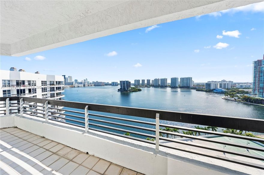 Rarely available PENTHOUSE in desirable Mystic Pointe Tower 300! PH units seldom hit the market and this high-floor residence sits on one of the building’s most desirable lines, offering breathtaking  Intracoastal and bay views from a wraparound balcony. This 2BR/2BA corner unit spans 1,353 SF and features floor-to-ceiling windows and marble floors throughout, flooding the home with natural light and showcasing panoramic water vistas from nearly every room. The building has completed its 40-year recertification with no current assessments, offering peace of mind and strong financial and structural stability.

Mystic Pointe is a gated, resort-style community offering a bayfront pool and spa, state-of-the-art fitness center, tennis and pickleball courts, basketball, marina, on-site dining and market, beauty salon, valet, 24-hour security, and more. Ideally located just minutes from Aventura Mall, Turnberry Isle Golf Course, the Don Soffer exercise trail, beaches, dining, and major highways.

A rare chance to create your own luxury penthouse in an unbeatable location.