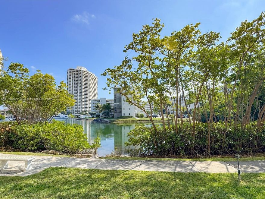Wake up to breathtaking bay views in this updated 1-bed, 1-bath condo in Point East, a 55+ gated community in Aventura. Located on the first floor, this home features a renovated kitchen & bathroom, a bright living area, and a private balcony overlooking the bay. Enjoy resort-style amenities, including five pools, a 2-mile waterfront walking path, clubhouse with gym, sauna, game room, billiards, library & more. HOA $477/month covers water, sewer, cable & internet. Assigned parking at your doorstep + guest spots. Free community shuttle to Aventura Mall, dining & shopping. No rentals first 18 months, service/support animals only. ! Don’t miss this rare waterfront gem—schedule your tour today!