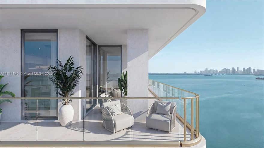 TULA Residences, a boutique luxury waterfront condominium building, home to 54 exclusive two-to-three bedroom corner Residences and six exclusive five-bedroom half-floor Penthouse masterpieces. Each residence offers max efficiency floor plans, conceptual organic interiors, 10 ft-ceilings, custom Italian-designed chef's kitchens, floor-to-ceiling windows and sliding glass doors, private wrap-around glass enclosed terraces. The best, most breathtaking, unobstructed panoramic views of Biscayne Bay, Miami's skyline and the Atlantic Ocean. Exceptional amenities include resort-style infinity pool with cabanas, fitness and wellness center, media room, lounge, pet spa, parking garage, 24-hour concierge service. Boutique in scale. Rich in character. TULA Residences.
