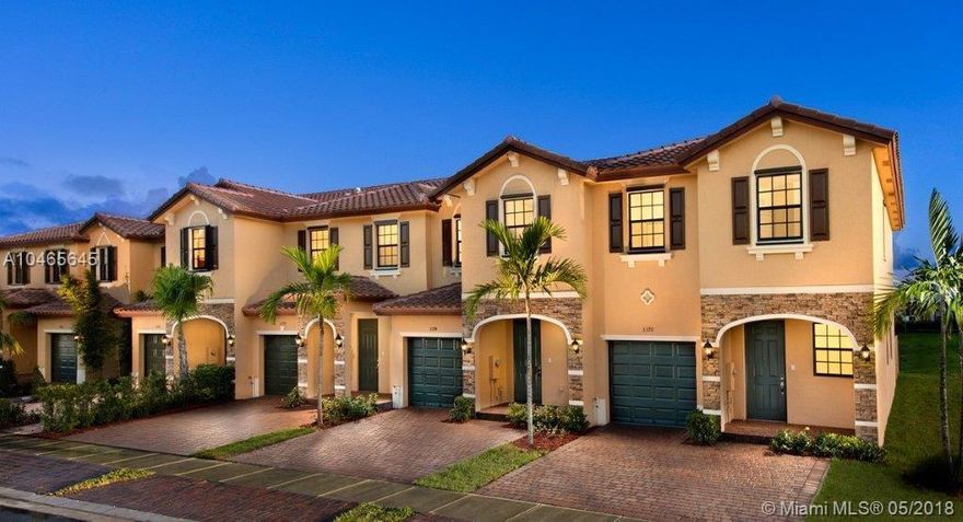Horizon at Celebration Pointe community, a brand-new enclave of Mediterranean style townhomes in desirable Margate, FL is now open. The newly designed townhome floorplans will be available at pre-construction prices and will offer 3 and 4 bedrooms