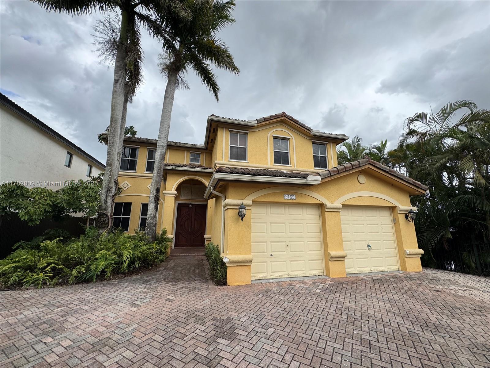 Rental Property at 2155 Sw 156th Ct, Miami, Broward County, Florida - Bedrooms: 4 
Bathrooms: 2  - $4,300 MO.