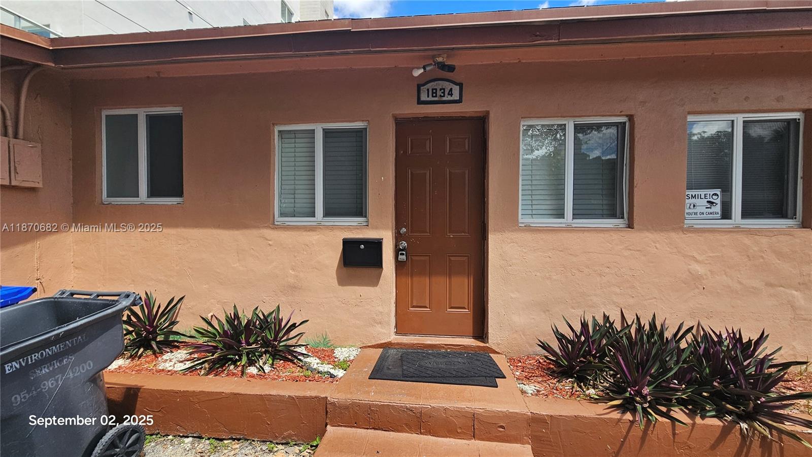 Great location walking distance to shops, restaurants, schools, Cafe's. Tile floors, private back yard, Impact windows. Close to the beach. Split system AC