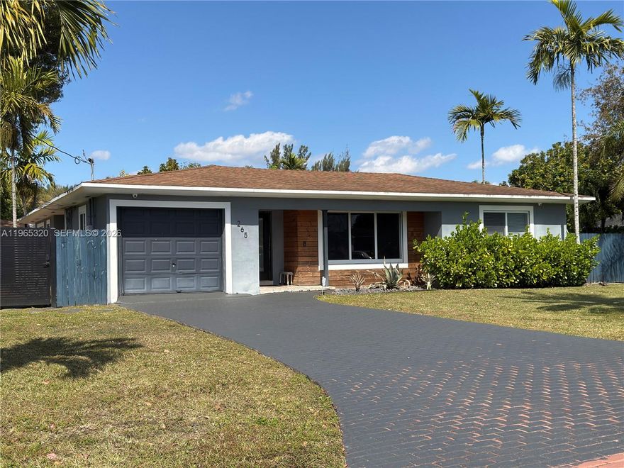 Welcome to this beautiful home on a 17,688 sf lot located in a quiet area in North Miami Beach . This property has a main house and a guest house . The main house has 3 bed rooms and 2 bath rooms , the guest house is a 1 bed one bath with its one washer and dryer . This home also has a pool with a nice size back yard great for hosting parties , and family get togethers.