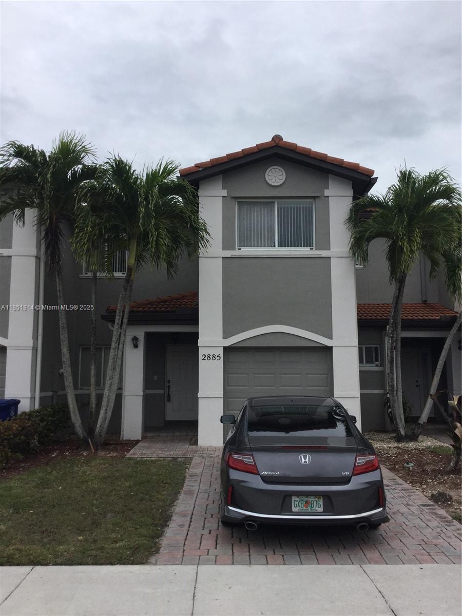 Upgraded 3 bedroom, 2.5 bath townhome with 1-car garage, located in gated Harbor Lakes in Monarch Lakes. Spacious unit with tile and laminate floors throughout, all bedrooms up, washer & dryer inside the unit.