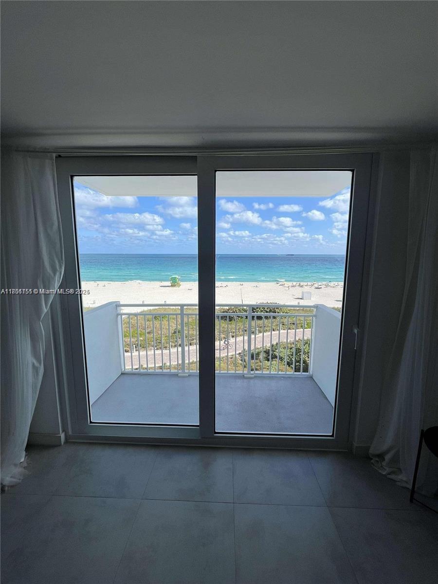 Enjoy stunning direct ocean views from this spacious South Beach residence featuring a large private balcony, generous closet space, central A/C, and impact windows and doors. The unit offers a comfortable and functional layout, with the bathtub recently replaced for added convenience. Rent includes cable, internet, water, and assigned parking. Located in a full-service oceanfront building with a brand new heated pool, new elevators, 24-hour security, and direct beach access. Situated in a prime location close to top dining, shopping, and recreational options, this home is perfect for those seeking a luxurious beachfront lifestyle.