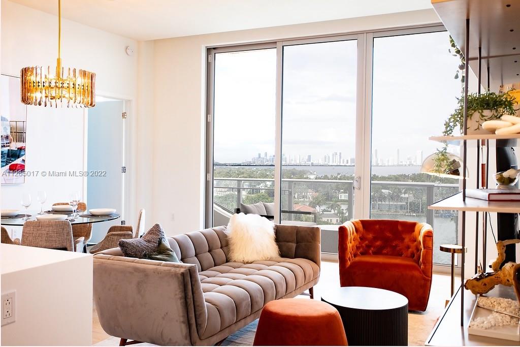 Stunning split 2 Bed/2.5 Bath w/1386 sqft interior & 475 sqft balcony w/perfect West facing views of the Bay & Downtown Miami.  *Unique 11 foot ceilings* (only 10th floor and PH level) w/Interior furnishings by award-winning CURATED & fixtures by Piero Lissoni. Built in 2022, Monaco Yacht Club is a full service boutique building w/only 39 units, 12 stories w/a private Marina.  Apartments include wide-plank European Arrigoni wood flooring & Salvatori marble floors & walls in all bathrooms.  Boffi Kitchens w/Alpi wood veneer & Corian Italian stone countertops, Miele appliances.  Apartment Upgrades: Custom Light Fixtures, Lighted Built-In Dry Bar, Closets by Florida Closet, Acrylic-Clad Utility Doors, Powered Black-Out Shades, Accent Custom Wallpaper, Google Smart Home, Leviton Switches, Nest