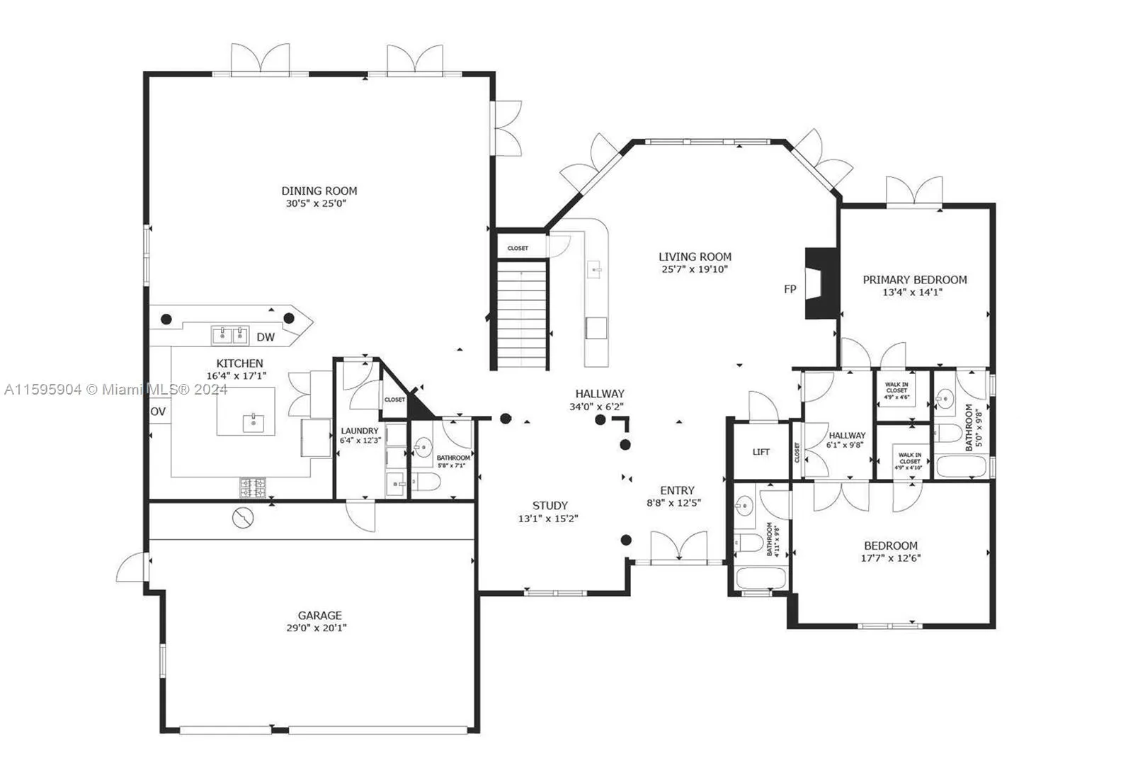 Miami, Florida 33143, United States, 6 Bedrooms Bedrooms, ,7 BathroomsBathrooms,Residential,Active,56651