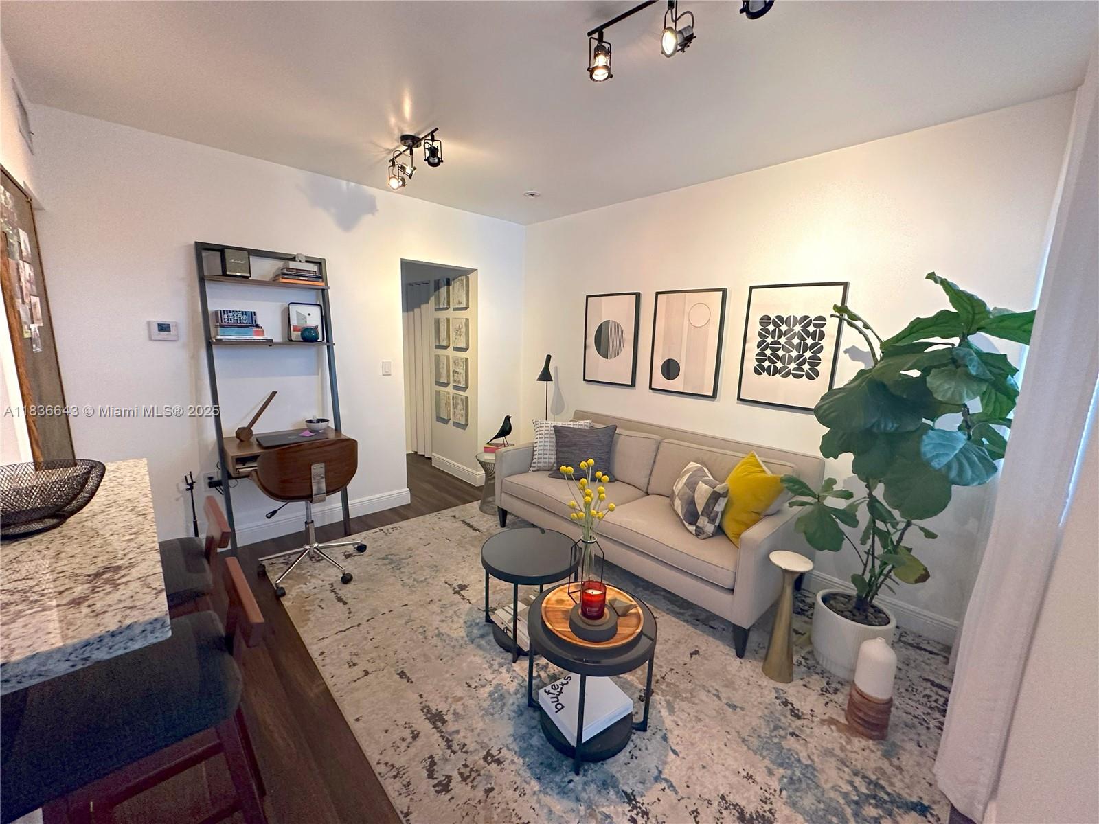 Beautifully renovated boutique style apartment building in a prime central location, just blocks from Downtown Miami and minutes from Brickell. Walking distance to Brightline, Metrorail, supermarkets, and major highways. This modern unit features central A/C, impact resistant windows, and elegant laminated wood flooring throughout. The building offers a clean, updated feel with the convenience of city living, plus on-site laundry facilities and complimentary WiFi included.