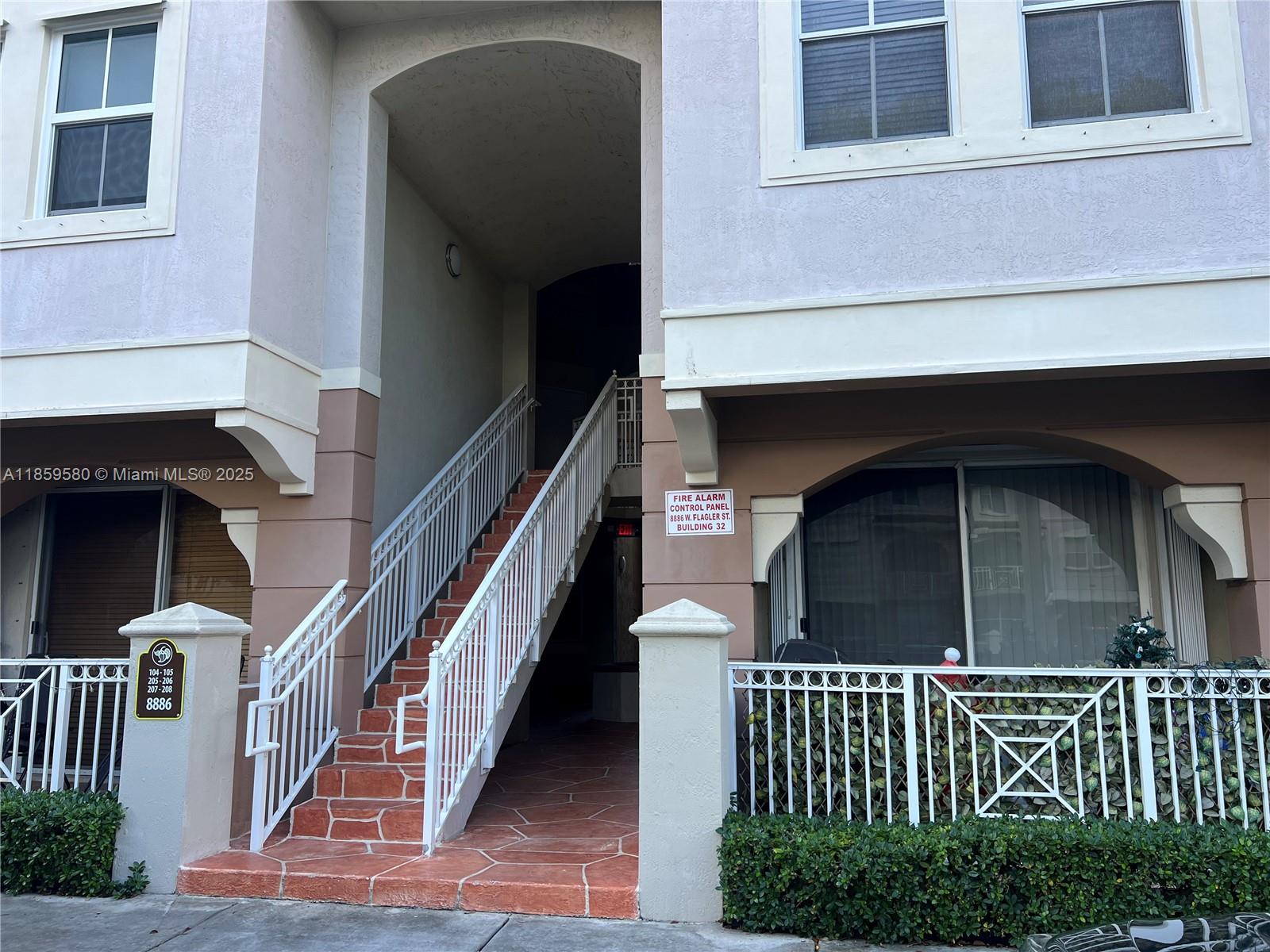 Great apartment at the Century Park Community. Spacious 3 Bed / 2.5 Bath condo. Just painted. New Vinyl throughout with an excellent floor plan. Upgrades kitchen cabinets. Open kitchen. Upgraded bathrooms. Washer & Dryer in the unit. Community pool. Great location. Gym and pool. Patrol Security. Community close to Palmetto, 836 and Miami Airport. Very easy to show.