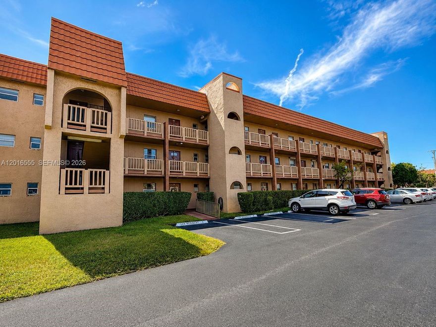Located in a desirable 55+ community, this well-maintained condo offers comfort, convenience, and an active South Florida lifestyle. Featuring a bright and functional layout, this residence provides spacious living areas and a relaxing atmosphere perfect for year-round enjoyment. Residents enjoy access to an array of resort-style amenities including a community pool, fitness center, and golf course, creating the ideal setting for both relaxation and recreation. Conveniently situated near shopping, dining, entertainment, and major roadways, this is a wonderful opportunity to enjoy low-maintenance living in a vibrant and welcoming community.