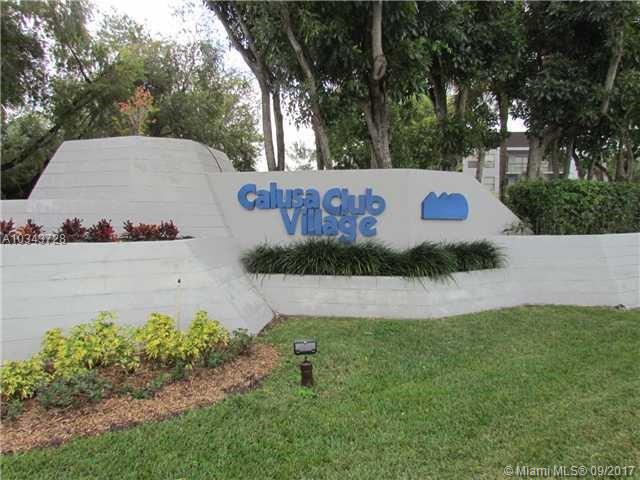 All Remodeled, new Kitchen, Spacious, first floor unit, 2 bedrooms, 2 bathrooms, in sought after Calusa Club Village. New floor in living areas. Walking distance to 88 Kendall Dr. shopping centers, malls, restaurants, banks, public transportation. Easy access to Turnpike. One assigned parking space plus guest parking. Washer and dryer in unit. Landlord requires 630 credit score and up, stable job, background check or police report clean, fill application and follow instructions enclosed to the offer. $50 processing fee paid by tenant to Global Luxury Realty LLC. lock box combination, text to the agent.