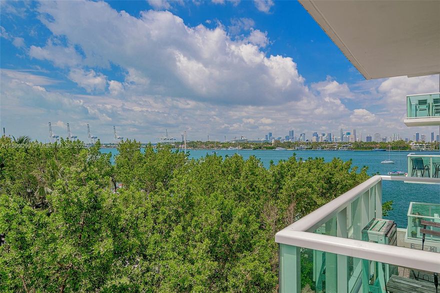 Beautifully renovated 1 bedroom apartment with partial views of the Bay. All assessments will be paid by the seller. No details spared on this beautiful apartment.  The Mirador is located on trendy West Avenue just steps to Whole Foods, Lincoln Rd and all that South Beach has to offer. Association dues cover water, cable, internet, gym and all amenities. Call for an appt.