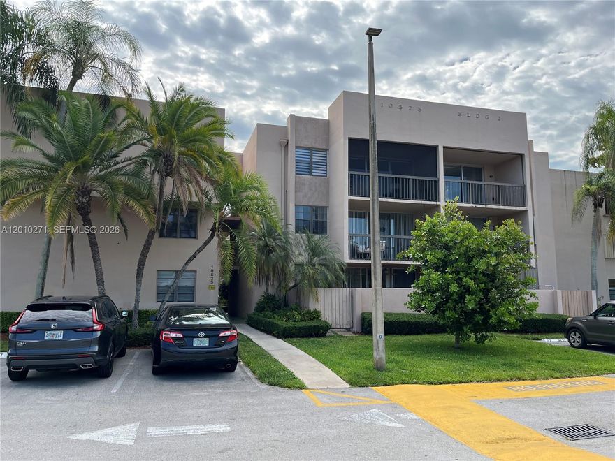 Tastefully upgraded 1-bedroom apartment in a desirable, well-maintained complex minutes from Miami Dade College, shopping, restaurants, places of worship, and major expressways. Move-in ready — no expense spared: new bathroom, new interior doors, fresh paint, and contemporary finishes throughout. Bright, open layout with ample closet space and a private balcony. Community amenities include secure patrol, parking, landscaped grounds, pool, clubhouse, and more. Perfect for first-time buyers, a couple starting out, downsizers, professionals, or investors — schedule a showing today.