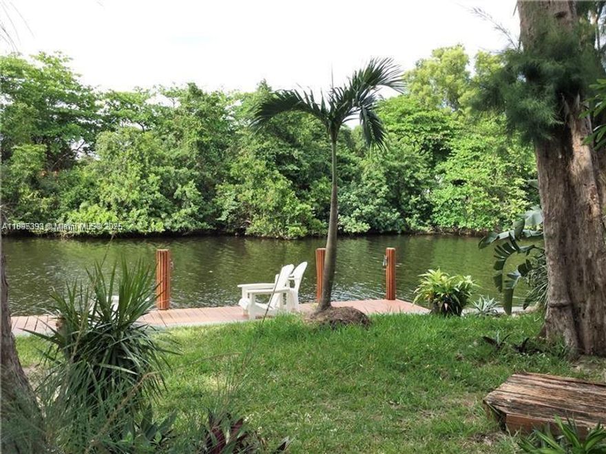 One-bedroom, one-bath cozy unit, first-floor in a small complex on the Intracoastal, featuring a huge waterfront lot on the Dania Cut-off canal with a community dock, ocean access, and plenty of parking. Tile flooring, updated kitchen, bath, new mini-split air conditioning, impact windows and doors, and updated electrical panel. This first-floor unit features an exceptional, private, and fenced patio space off the master bedroom. Close to major roads and shopping. Just 6 miles to the beach. The building and parking lot have been refreshed recently as well.