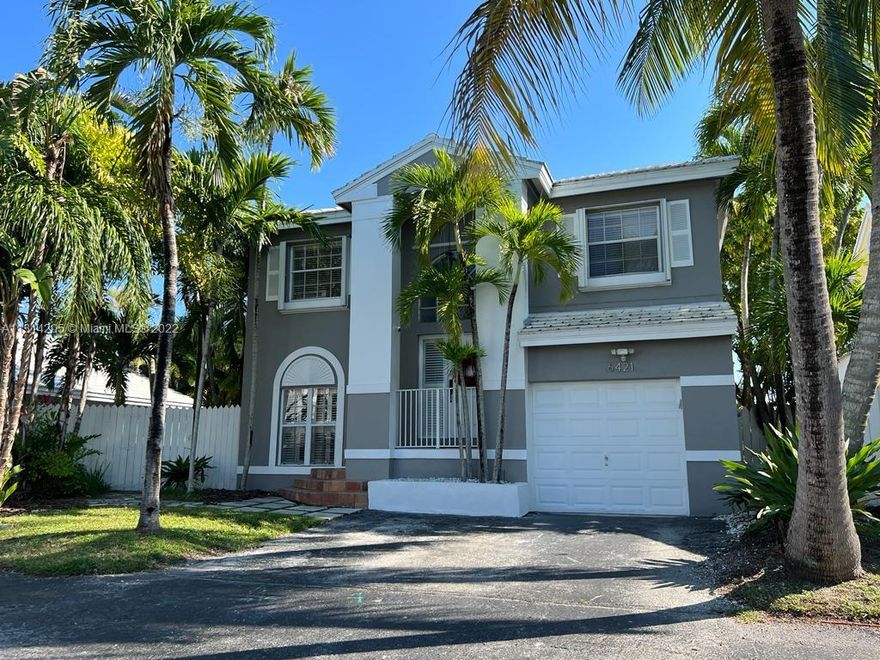 REDUCED!!!!! Great opportunity!!!!  Exquisite property with a mixture of home and luxury that will leave you feeling as if you live in a sanctuary, all while nestled in private Britannia Estates!  Spacious 3 bedroom, two and a half bathrooms that will accommodate a family that is just beginning their journey, as new homeowners, or a family wanting to expand.  Vintage Terracotta flooring throughout the first floor and Hardwood floors throughout the stairs and second story.  Spacious kitchen connected to Dining room.  Beautifully renovated bathrooms and expansive bedrooms.  Airy backyard that can host gatherings and play areas for children. Luxurious community accommodations such as pool and tennis courts!!  Easy accessibility to the 874 highway, excellent public schools.