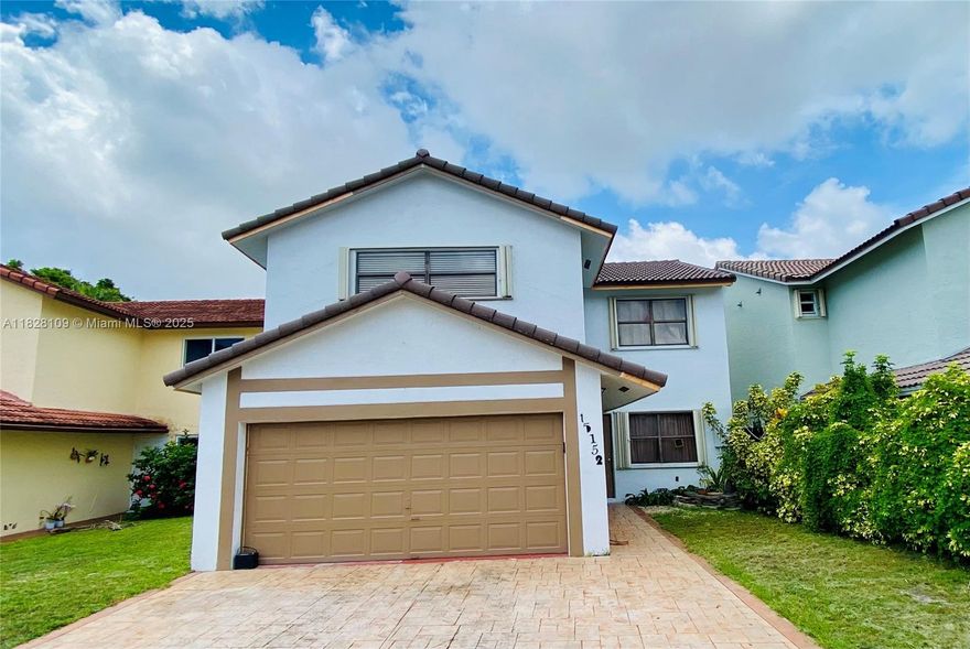 Discover the potential in this spacious two-story single-family home located in the desirable West Kendall area. Featuring 4 bedrooms, 2.5 bathrooms, and a 2-car garage, this home offers the perfect layout for a growing family or savvy investor. The first floor includes a generous living and dining area, kitchen and half bath. All four bedrooms are situated upstairs, including a large primary suite with its own bathroom and ample closet space. While the home needs some TLC, it presents a great opportunity to customize and add your personal touch. Whether you’re looking to renovate and create your dream home or invest in a high-demand location, this property offers solid value and strong bones.