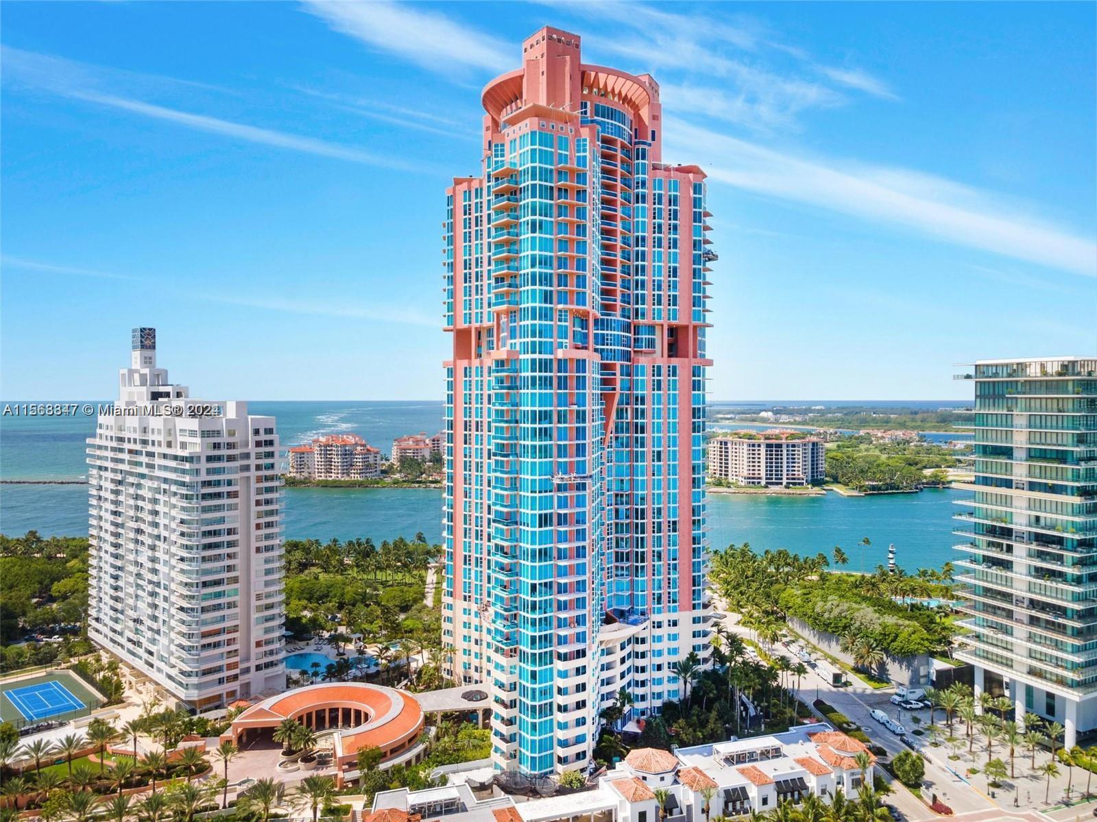 Rental Property at 300 S Pointe Dr 2606, Miami Beach, Miami-Dade County, Florida - Bedrooms: 2 
Bathrooms: 3  - $18,000 MO.