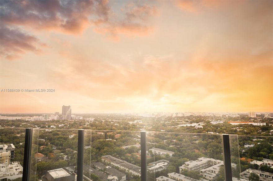 Live an unparalleled lifestyle at the Club Residences at Park Grove. Enjoy captivating city & sunset views from this stunning penthouse residence. Light-filled living spaces feature walls of glass, 10’ ceilings & an expansive terrace for outdoor living & dining. A split floor plan offers 3BR/2BA + den. The finest fixtures & finishes throughout - including a European-style kitchen w/marble countertops and Sub-Zero & Wolf appliances. Park Grove offers 5 acres of lushly landscaped gardens, 24/7 concierge, private cinema, children’s play areas, a whole-body fitness center/spa and a rooftop pool (Club Residence access only) with spectacular bay views. Walk to the Grove village boutiques, cafes and bayfront parks & marinas. Located just minutes to top-tier schools, downtown, MIA & the Beaches.