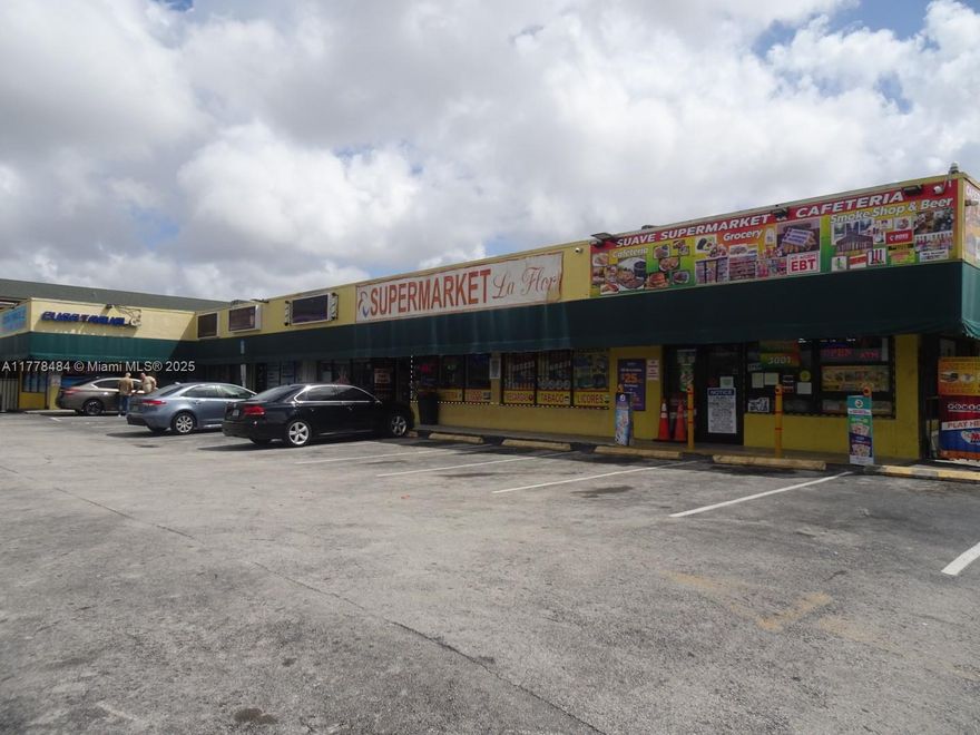 Supermarket La Flor is located in the heart of Hialeah, a busy residential and commercial area with high foot and vehicle traffic. It offers daily essentials including groceries, personal care items, beer, wine, and tobacco. Open Mon–Sat from 8:30?AM to 9:00?PM, and Sun until 1:00?PM. Accepts credit/debit cards, EBT, and mobile payments. Known for its friendly service and strong community ties, it’s a trusted spot for quick and convenient shopping. The store also generates additional income through gaming machines. It’s well-positioned with ample parking in both the front and rear, located in a strong residential zone. Clean, organized, and ready for a new operator or investor. Contact me for more info. Showings by request with at least 24 hrs notice.