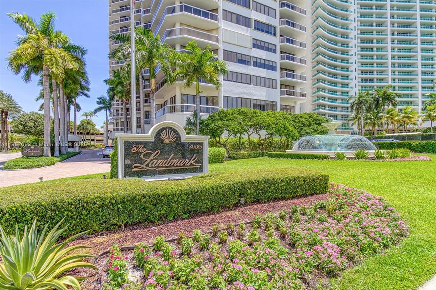 Live above it all at The Landmark in Aventura! This bright 2BR/2BA residence offers an open
layout, floor-to-ceiling windows, and a private terrace with stunning ocean, Intracoastal &
golf course views. Enjoy resort-style amenities, 24/7 security, valet, concierge, pool, tennis,
fitness center & sauna all in a prime location minutes from Aventura Mall, beaches, dining &
entertainment. Luxury living, unbeatable views, and an exclusive full-service lifestyle await!