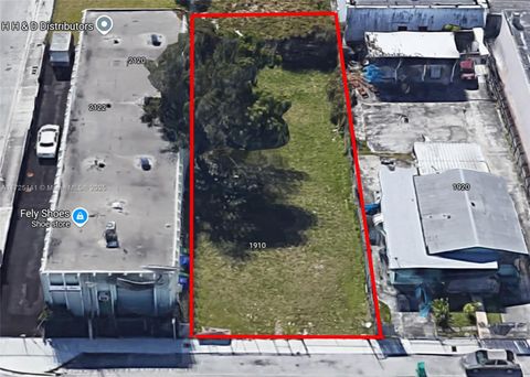 South Florida Vacant Land Commercial Real Estate Listings 1910 NW 21st Ter Miami FL 33142
