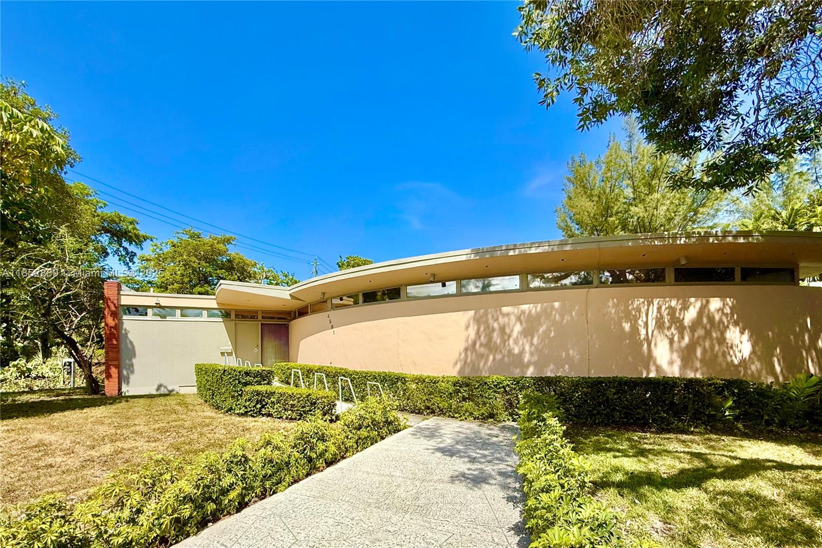 Welcome to the marvelous “Fountainbleau House” designed by world renowned architect Morris Lapidus! This uniquely designed 5 bedroom, 4 bathroom home has plenty of living space, a proper Kosher kitchen, spacious bedrooms and an oversized deep water pool set in a private backyard setting. Lots of natural light, high ceilings and sliding glass doors connect the indoor and outdoor spaces, making them perfect for hosting. Located in the Nautilus neighborhood of Miami Beach, the home is within walking distance to all things 41st St including great restaurants, schools, synagogues and the fantastically remodeled Polo Park. 15 minute drive from both downtown Miami and the Miami International Airport. Call listing agents Sam Kafin or Yitzchok “Isaac” Kessler for more info or to schedule a showing.