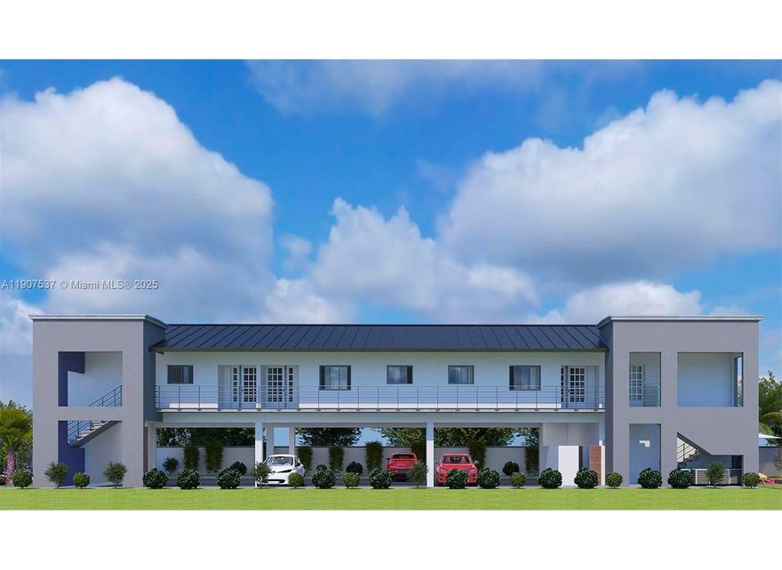 Prime development site in Miami’s emerging Magic City corridor. This property offers approved architectural plans for a five-unit multifamily building (two 2BD/1BA and three 2BD/2BA) and has already completed the City of Miami plan review process, allowing the new owner to proceed directly toward permit issuance. The neighborhood continues to transform with a steady influx of new housing and short-term rental projects, driving both demand and property values. Conveniently located minutes from the Design District, Midtown, and Wynwood, this site provides an excellent opportunity for an investor or builder seeking a ready-to-go infill project in a proven growth area.