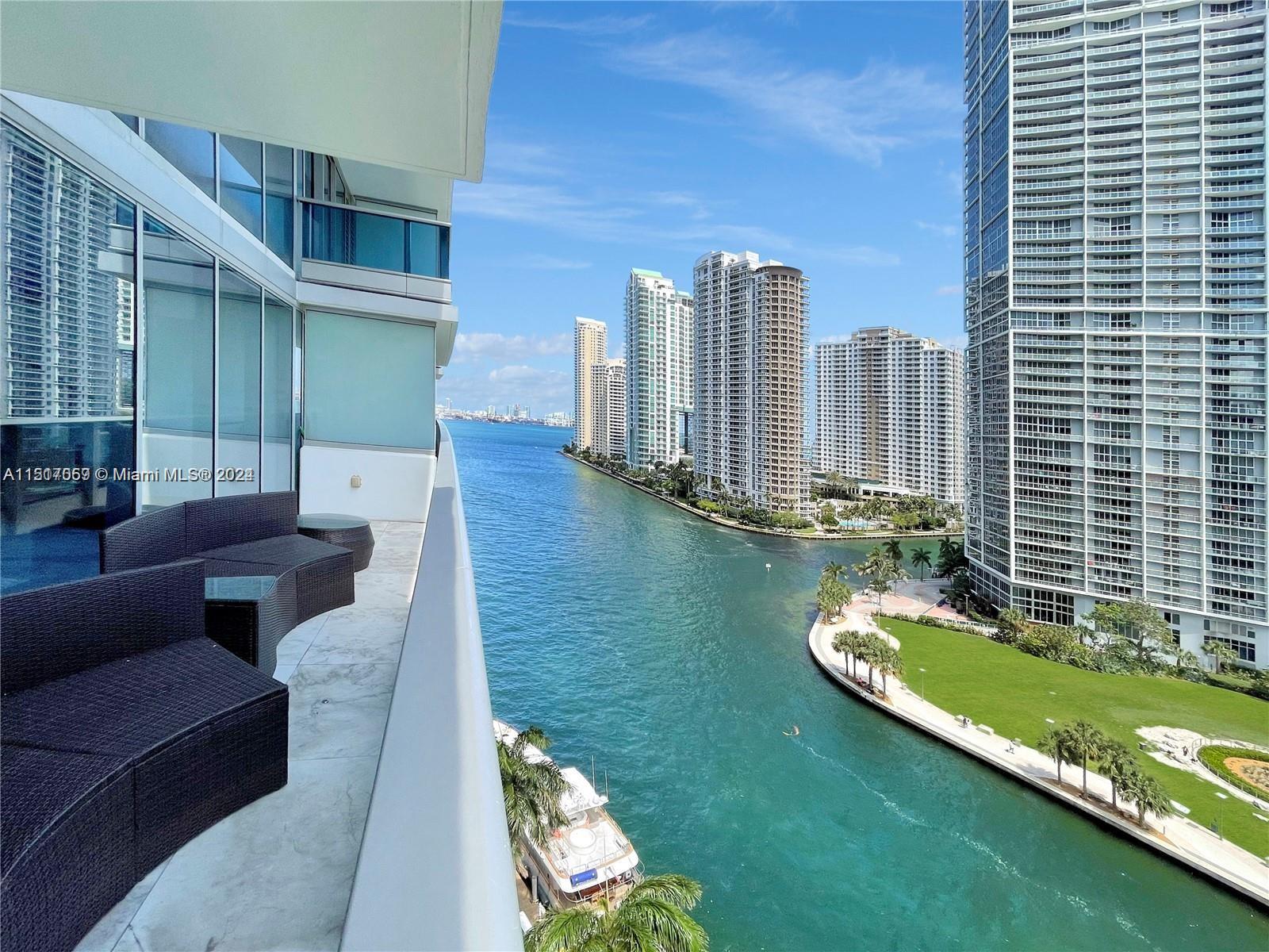 Rental Property at 200 Biscayne Boulevard Way 1107, Miami, Broward County, Florida - Bedrooms: 2 
Bathrooms: 3  - $8,700 MO.