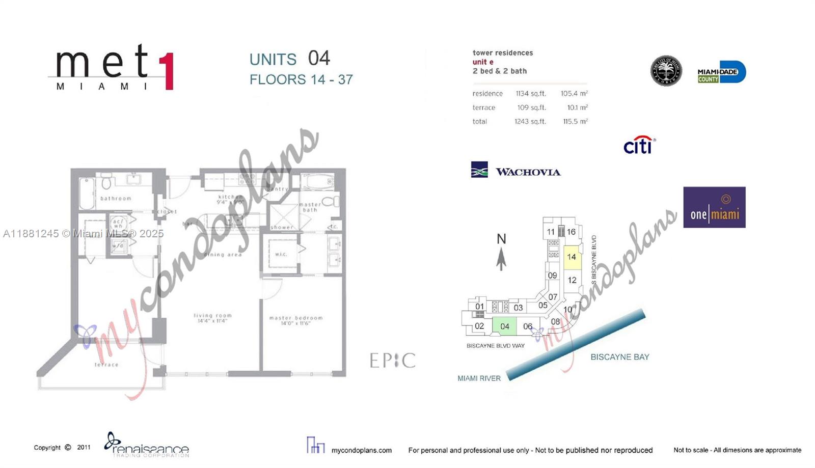 MET 1 CONDO - Residential Lease