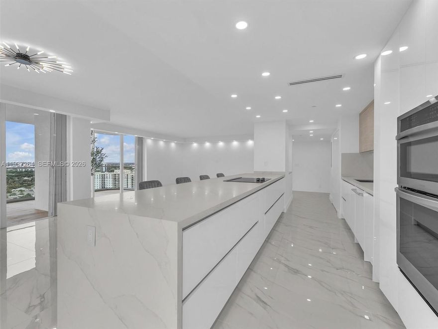 Luxury living at its finest in Aventura’s prestigious Turnberry Isles North Tower, set on a private gated peninsula. This serene, beautifully renovated 3-bedroom, 2-bath residence offers a spacious layout, refined design, and a huge walk-in closet, ideal for elevated, organized living. Enjoy alfresco dining and breathtaking sunrises and sunsets from private corner balconies with stunning views of the ocean, Intracoastal, and marina. Residents enjoy true resort-style living with five-star amenities including a heated pool with towel service, jacuzzi, indoor sauna, fitness center and classes, theater room, party and card rooms, billiards, and a children’s playroom. An on-site restaurant offers fresh gourmet meals delivered directly to your home. Ideally located near houses of worship, shopping, dining, and beaches. Private showings available. The apartment is rented till 9.30.2026