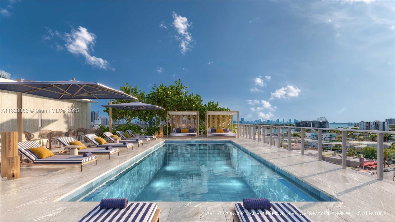 Property for Sale at 7200 Collins Ave 1113, Miami Beach, Miami-Dade County, Florida - Bedrooms: 2 
Bathrooms: 3  - $2,695,000