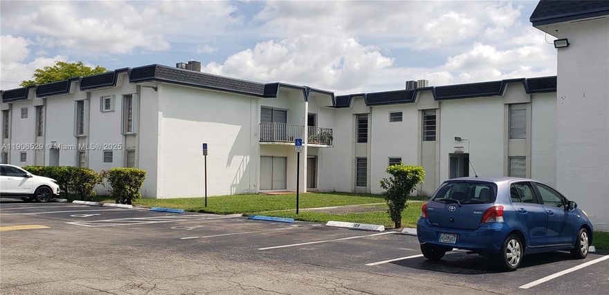 Location ,Location ,Location . This condo unit offers 2/2 with 2 parking spaces , and a lot of potential , complex offer , community pool ,tennis court ,and many more ,Excellent are with good schools ,restaurants ,shopping centers , closes to the hospital ,and express way , Has to see it .Condo association monthly fee includes Hot water ,Water ,Insurance ,Garbage ,Parking ,Amenities ,and all common areas . Unit is rented ,showing by appointments only.