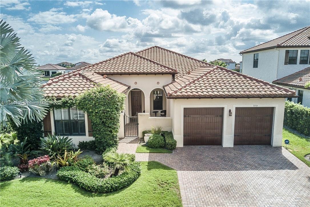 PRIME WATERFRONT LOT IN COOPER CITY’S MOST SOUGHT-AFTER GATED COMMUNITY! WELCOME TO THIS ONE-STORY ESCONDIDO MODEL, OFFERING A 5-BEDROOM, 3.5-BATHROOM FLOOR PLAN WITH IN LAW SUITE WITH SEPARATE ENTRACE. THE SPACIOUS PRIMARY SUITE OFFERS GENEROUS WALK-IN CUSTOM BUILT CLOSETS. THE OPEN-CONCEPT LAYOUT IS BEAUTIFULLY HIGHLIGHTED BY ELEGANT MARBLE FLOORING, WITH WOOD FLOORS FEATURED IN THE BEDROOMS. ADDITIONAL FEATURES INCLUDE 2 CAR GARAGE, HURRICANE IMPACT WINDOWS. ENJOY AN EXQUISITE FENCED IN BACKYARD FEATURING A SERENE WATER VIEW, JACUZZI, MOSQUITO MISTING SYSTEM, PERGOLA, AND A FULLY EQUIPPED OUTDOOR KITCHEN. RESORT-STYLE AMENITIES INCLUDE CLUBHOUSE, FITNESS CENTER, BASKETBALL & TENNIS COURTS, DOG PARK, AND WALKING TRAILS. A+ RATED SCHOOLS AND CONVENIENT ACCESS TO HOUSE OF WORSHIP.