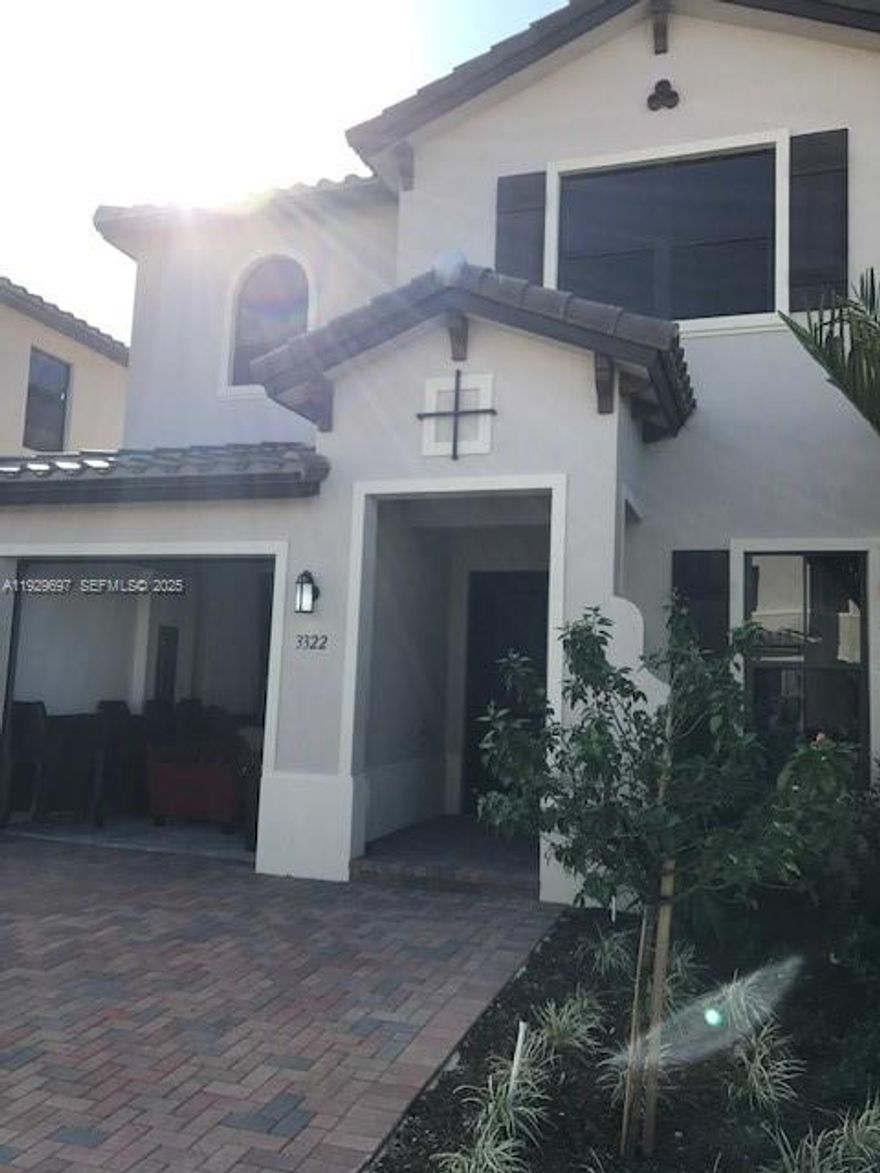 Beautiful House in Bonterra 4/3.5 in Bonterra. Highland model, 1 bedroom downstair, 4 bedrooms upstair. Granite Countertop, Wood Cabinet, Stainless Steel Appliances. Great location near to I75 and Palmetto Expressway and Turnpike Highway. Great Miami Lakes schools.
Driving Directions: