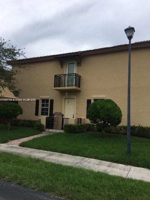 Don’t miss this beautifully updated large two-story corner townhouse. 4 bedrooms + 2 1/2 bathrooms. The large master suite features a relaxing soaking tub and separate shower. The formal living and dining room areas are very spacious. The townhouse has been Freshly painted inside and will include brand-new appliances. It has one-car garage, and a driveway for 2 or 3 cars. A well-maintained community close to the Turnpike, quality shopping centers, and Miami Zoo. The property also features access to a community pool, kids playground, gardens and 24-hour security.