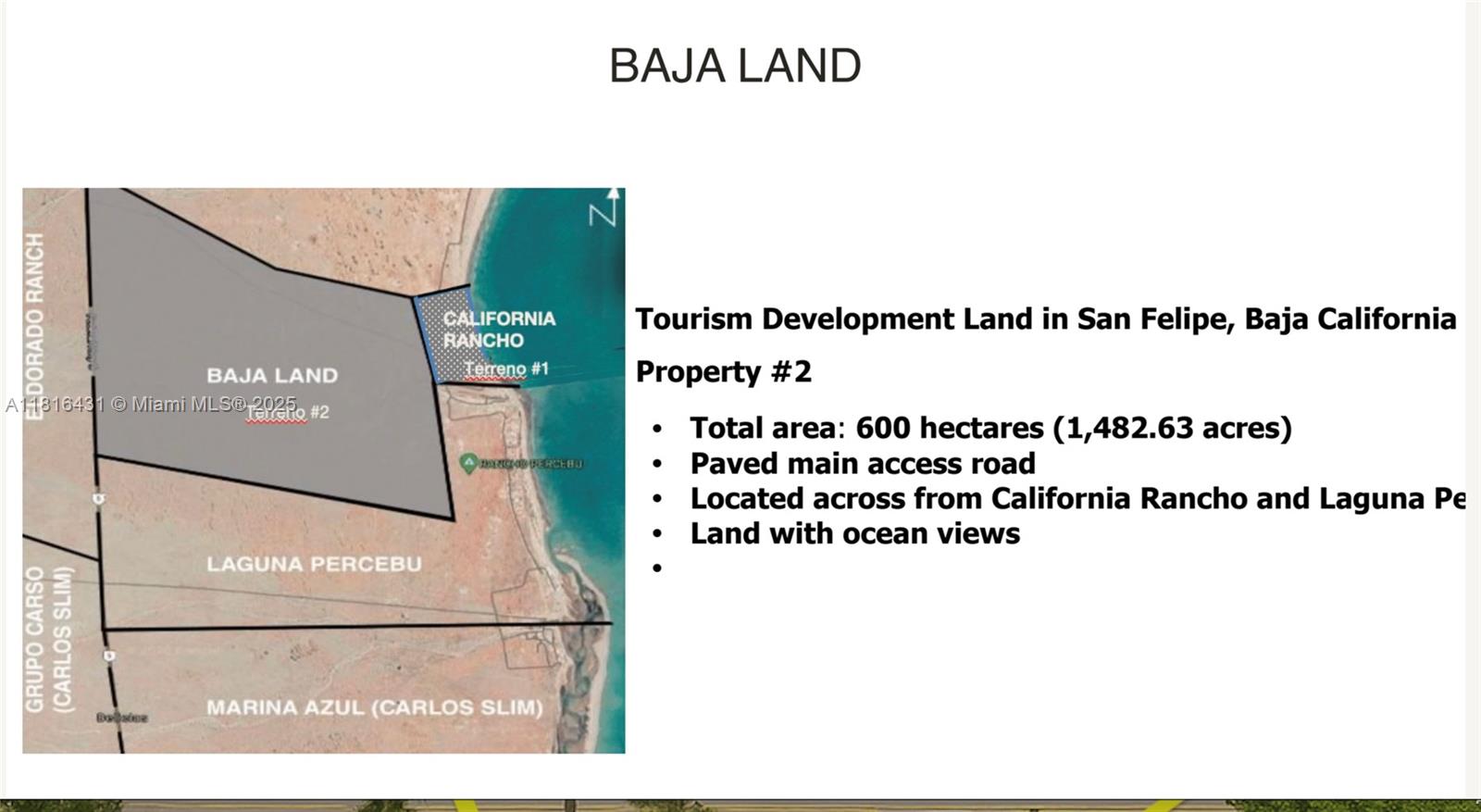 SAN FELIPE -RANCHO CALI SE Baja California