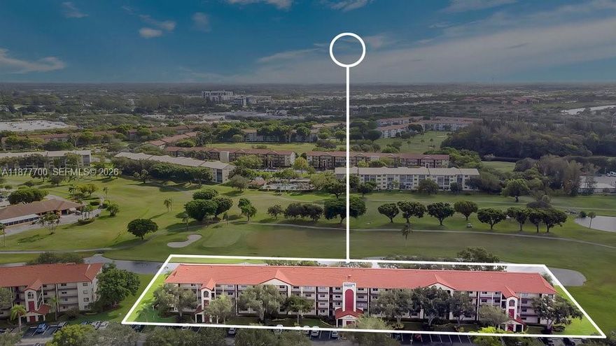 Large and Beautiful 2 bed/2 bath condo offering stunning views of the lake, golf course, and endless blue skies from its open balcony. Brand New A/C just changed in Jan 2026, Dishwasher and Range-e (changed 2022), washer and dryer changed 2024. The remodeled kitchen is large enough for a cozy breakfast nook, while tile flooring enhances the main living areas, and warm wood floors add comfort to the bedrooms. This apt also features a generous walk-in closet in the master bedroom. The Master Bathroom is completely remodeled. Impact windows throughout and a sliding door in place. Brand new zebra shades for privacy. Enjoy the swimming pool conveniently located in front of the Cambridge building, with the clubhouse just a short stroll away. At least one owner must be 55+, while additional residents can be 18 or older. Condo offers resort-style. Maintenance includes water, basic cable TV & elevator. Furniture is negotiable.