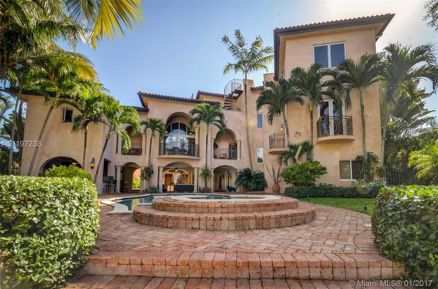 Spectacular 2 story waterfront corner home on gated community of Gables by the Sea. Completely renovated by an interior designer, who combined the modern and the classic to deliver the exquisite Coral Gables living experience. This home offers expansive entertainment areas, sleek Euro-style kitchen & baths, luxurious master suite with spa-like bath, elevator, amazing rooftop, a private dock with direct ocean access and fully equipped outdoor kitchen to fully embrace a boat-lovers dream. It also offers a charming detached 1 Bed/1Bath plus den guest house. ... Must see ... Easy to show - call us , motivated owners
