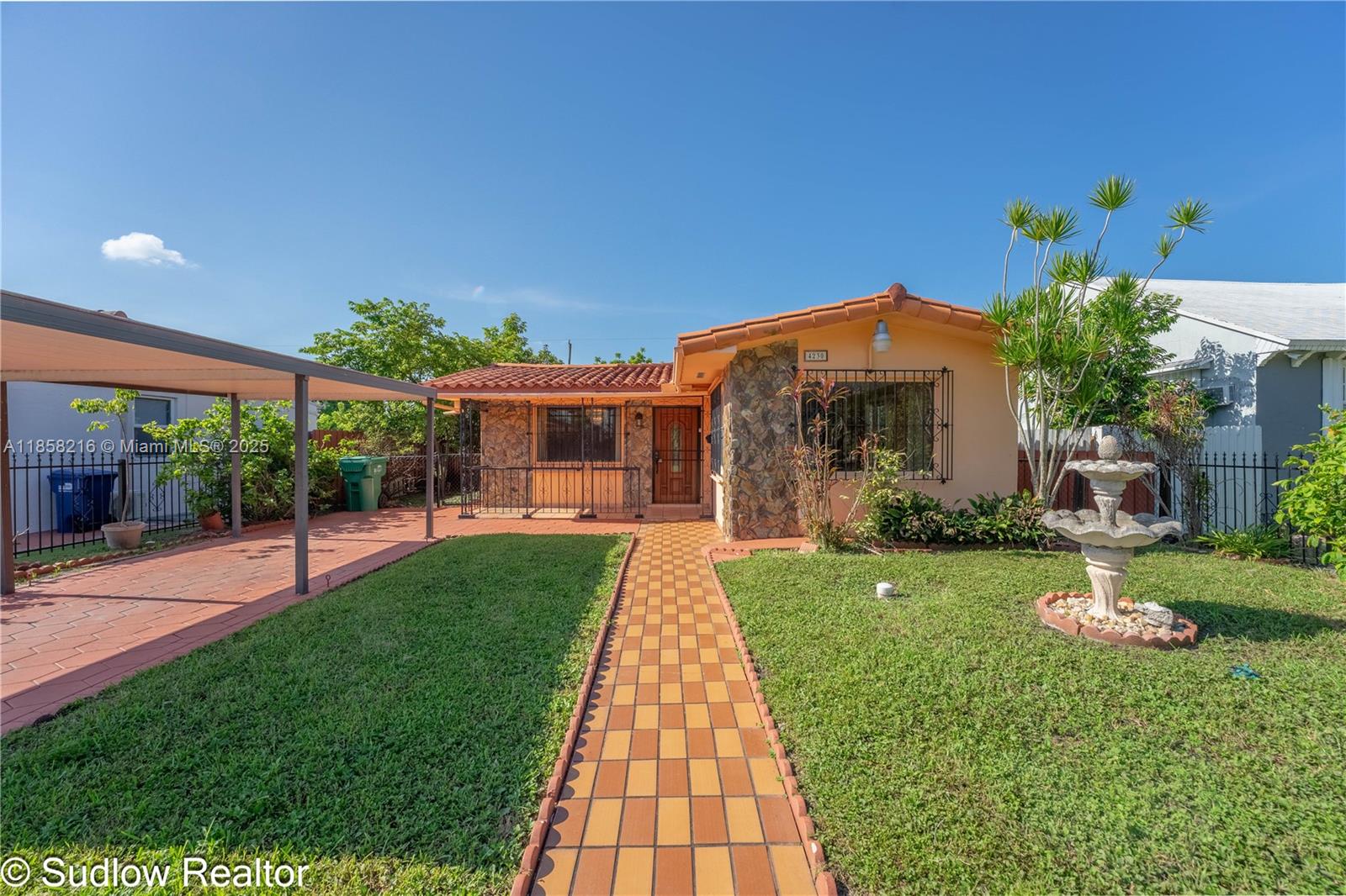 Centrally located in the quite neighborhood of Little Gables, this property is conveniently situated between Coral Gables, Miami International Airport and downtown Miami. Surrounded on 3 sides by the City of Coral Gables, Little Gables is uniquely situated in an Unincorporated area of Miami Dade county. The new owner will benefit from lower taxes, less restrictions and no HOA! Nearby major throughfares of Le Jeune Road and SW 8th St (Calle Ocho) provide easy access to the City. A lush backyard full of tropical fruit trees will greet you home in this spacious property. The house has recently received an updated electrical panel and a new roof on the back porch. Fantastic opportunity to own a property in sought after neighborhood in the heart of Miami.