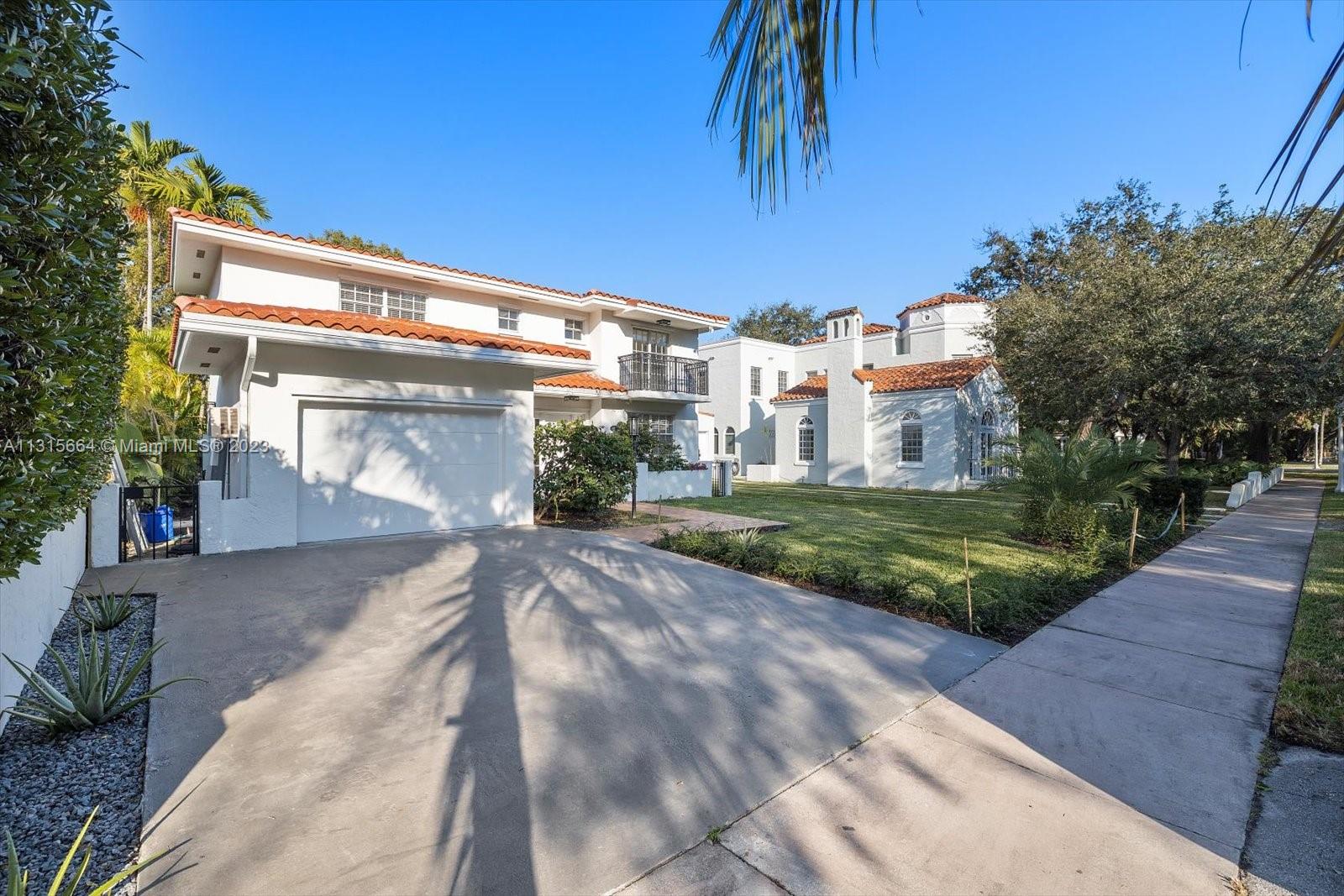 Welcome to historic Coral Gables! Enjoy this 2 story, 3 bedroom, 3 bathroom completed updated. 2 car garage, large back patio/terrace is perfect to share time with your family and entertain your friends. Step out of your home to enjoy the amenities (pool, fitness center, tennis courts, and more) of The Coral Gables County club only across the the street from steps away from Granada golf course.