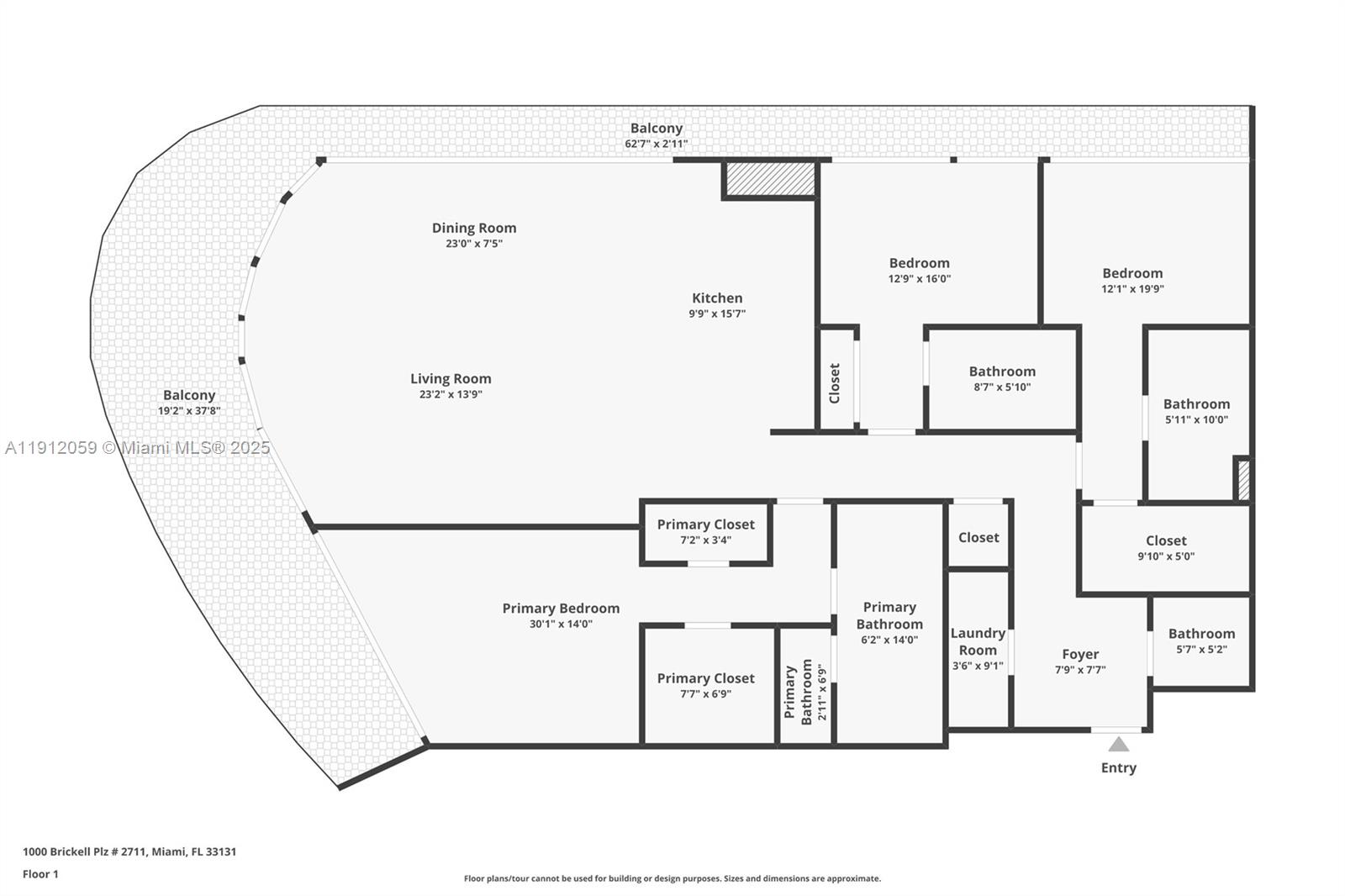 BRICKELL FLATIRON CONDO - Residential Lease