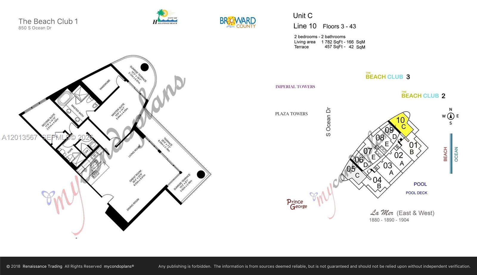 BEACH CLUB CONDO - Residential Lease