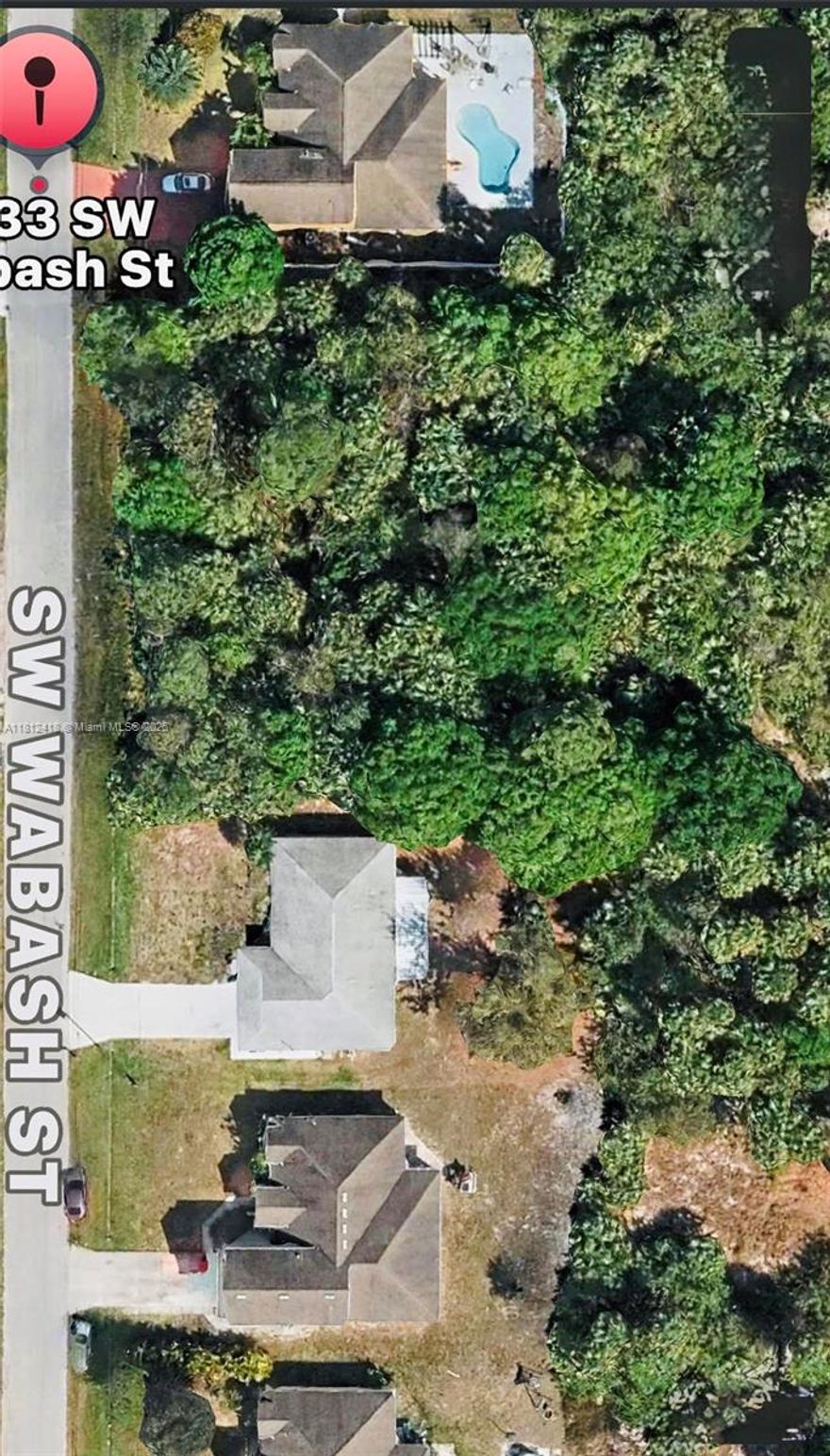 Build your dream home on this 10,000 sq.ft wooded lot. Good location with easy access to Interstate 95 or the Florida Turnpike.