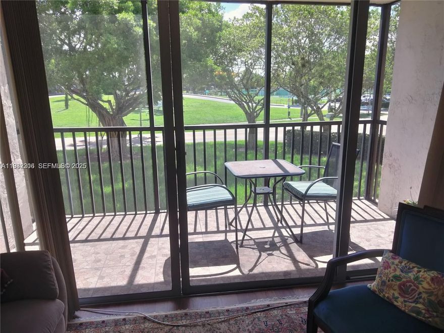 55+ Peaceful Gated Community! A VERY BRIGHT 2BED/2BATH WITH PLENTY OF NATURAL SUNLIGHT. SCREENED BALCONY OVERLOOKING LUSH GARDEN AREA. SPACIOUS MASTER SUITE WITH LARGE WALK-IN CLOSET. 2ND FLOOR UNIT CLOSE TO STAIRS & ELEVATOR. CAN BE RENTED FURNISHED OR UNFURNISHED . . . Close to Turnpike, shopping, restaurants, 20 minutes to the beach . . . Like a vacation retreat with every amenity imaginable! Including Fitness classes, Bowling, Tennis, Gym, Pools, Basketball, Table Tennis, Pickle Ball, Billiards, Arts, Theater, Library, Club House, Guard, Cable TV & so much more to enjoy ... Minimum 630 credit score, $45,000 household income, at least 1 resident age 55+... See YouTube preview...