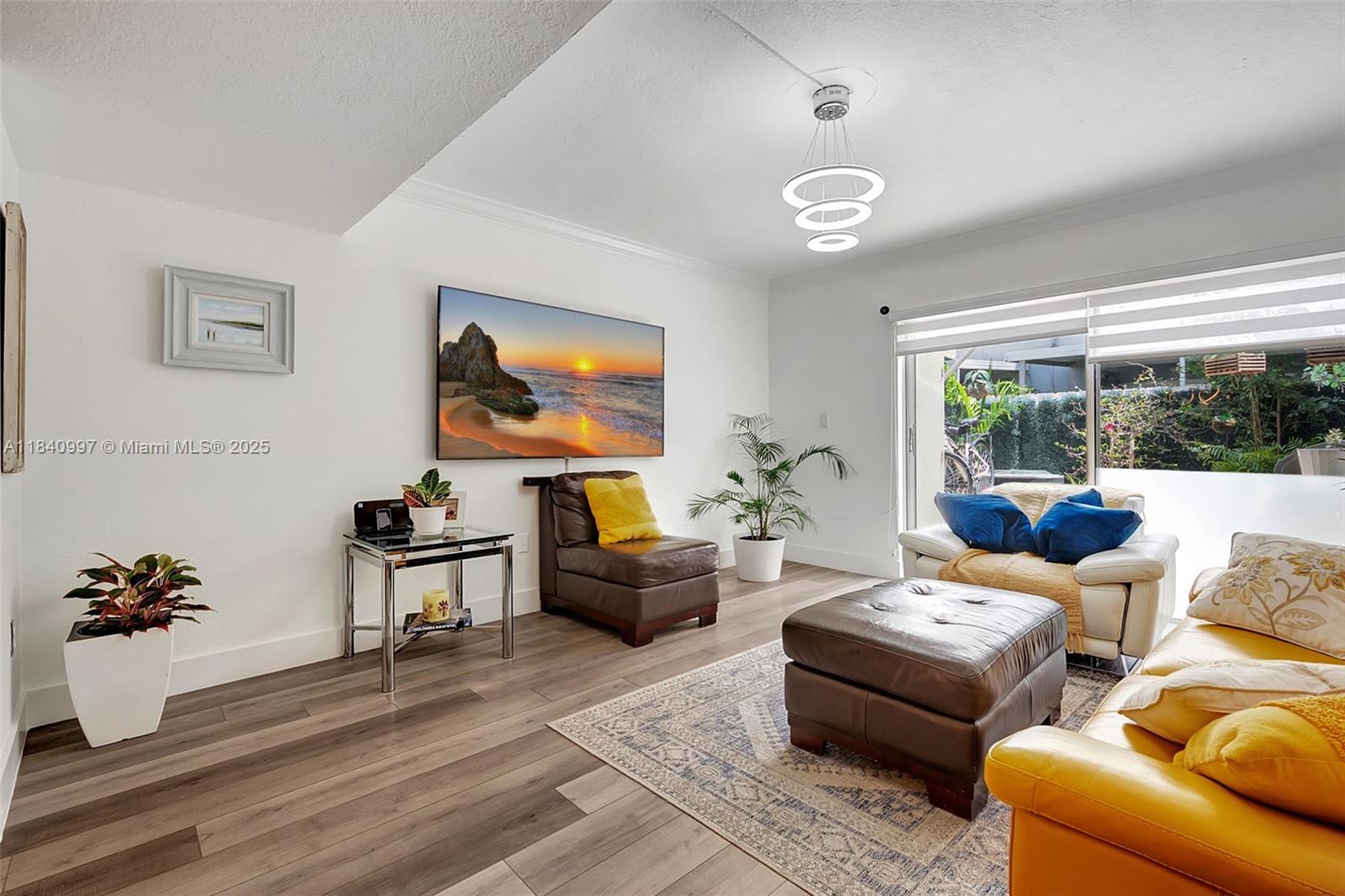 Bright and spacious 3 Bed/ 2.5 bath townhome. Tastefully remodeled with open and inviting kitchen featuring quartz countertops, gas stove and wine cooler. Lots of natural light and nice layout. Private backyard is great to entertain. This cozy home is ready for a new family or investor. Community includes a clubhouse with a relaxing lake view, pool, 2 tennis courts, gym and event room. Location is great close to main highways, Dolphin mall, International mall, restaurants and more.
