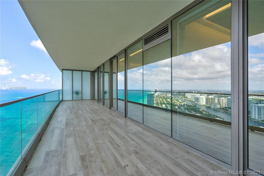 Welcome to the brand new Residences By Armani Casa Miami. This 4 bedrooms, 5.5 bathroom + den flow through residence features floor to ceiling windows, split floor plan, large balconies, summer kitchen and more. Enjoy your unobstructed views of the Atlantic Ocean and sunset views of the Intracoastal. Exceptional amenities and 5 star service which includes oceanfront Pool & Bar, Restaurant, Spa & Fitness Center, Grand Lobby and Bar Lounge, Movie theater, Cigar and Wine Room, Children's play area, Concierge, Security and Valet and more. Unit is rented for one year until March 2022.
