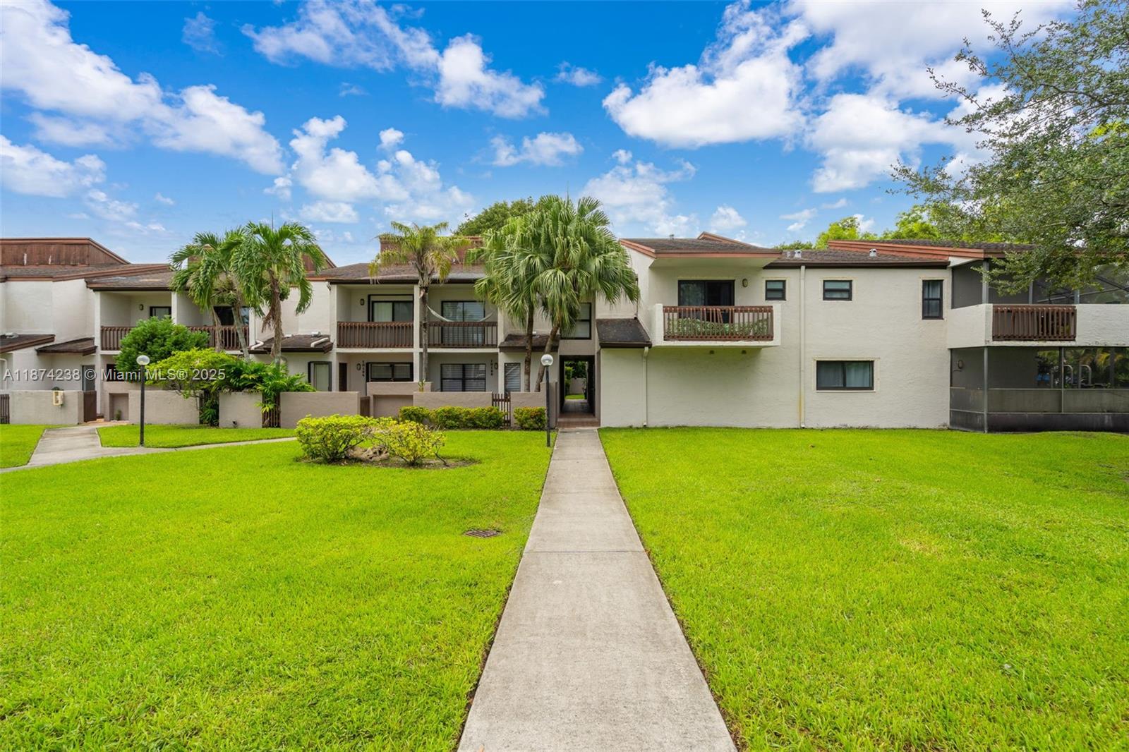 Spacious 2 Bedroom/2.5 Bathroom Townhome Located in the Family-Friendly Community of Villas of Amberwood in the Heart of Doral. Enjoy Over 1,600 SqFt of Living Space, Two Master Bedrooms w/ En-Suite Bathrooms, Walk-In Closets & Private Balconies. Washer/Dryer Conveniently Located Upstairs Between Both Bedrooms. Half-Bath Conveniently Located on 1st Floor for Guests. Impact Windows Throughout. Screened-In Patio Perfect for BBQ's & Gathering. Lots of Storage Space. Well-Maintained/Gated Community Includes a Pool, Tennis Courts & Clubhouse for Residents. Water & Basic Cable Included. Pets Under 20lbs Welcome! Wonderful Location Just Minutes from CityPlace Doral, Dining, Shopping, A Rated Schools, MIA Airport, 826 Expressway, Turnpike & So Much More. Available Starting October 1st!