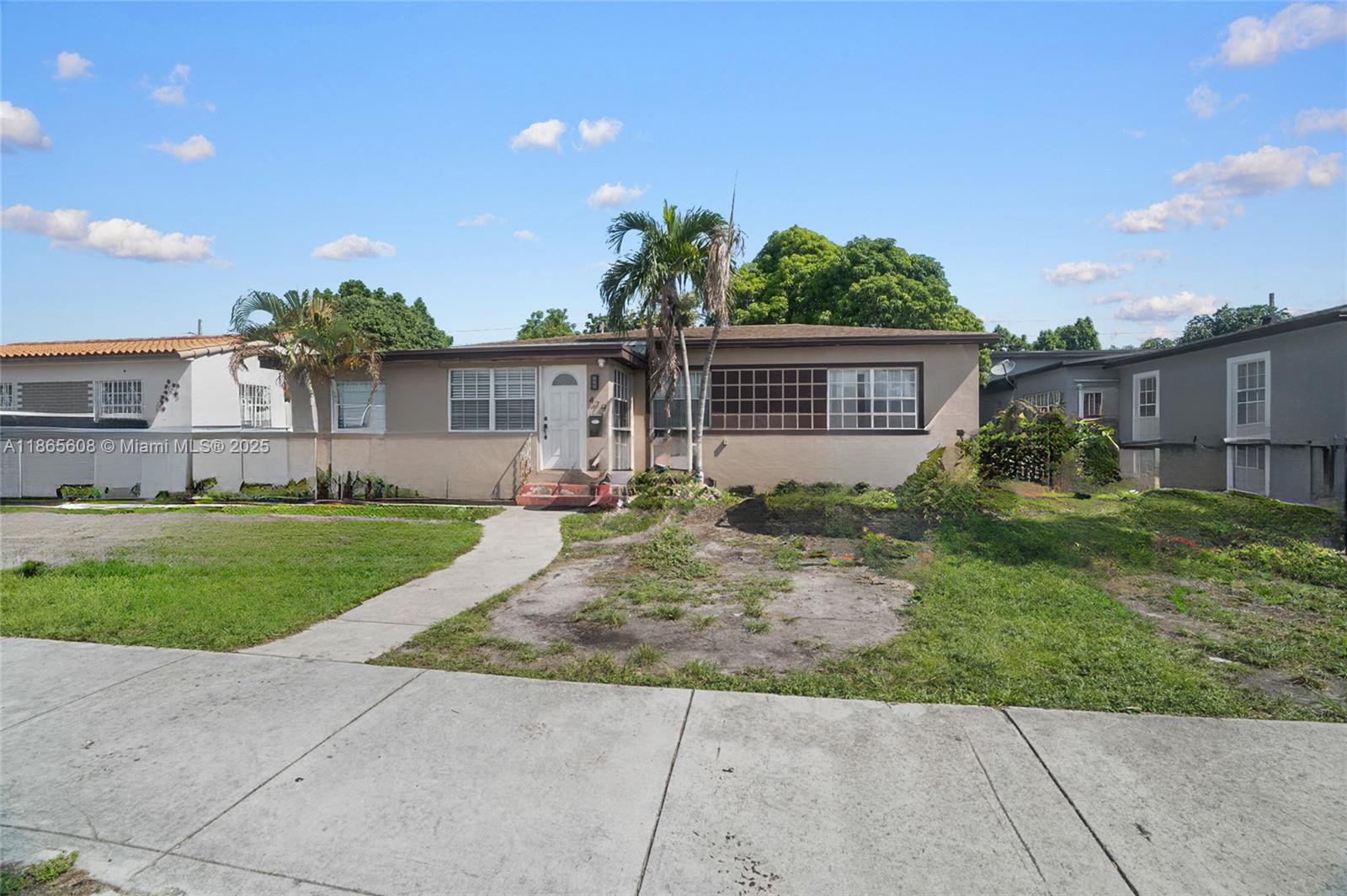 This property offers incredible potential for homeowners and investors alike. Originally designed as a spacious 5-bedroom, 3-bathroom home, it has been thoughtfully divided into three separate units, providing versatility for multi-generational living or rental income opportunities. The home features a large backyard, perfect for entertaining, expanding, or simply enjoying the outdoors. Located in the heart of Hialeah, you’ll be close to shopping, dining, major highways, and everything South Florida has to offer. With its size, layout, and endless possibilities, this property is a rare find you won’t want to miss!
